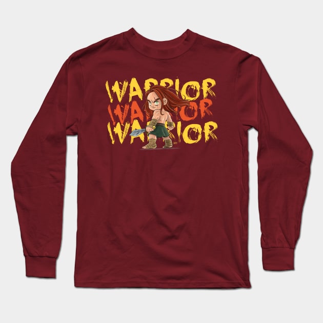 Warrior Long Sleeve T-Shirt by Schink